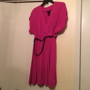 Torrid size 2X pink dress